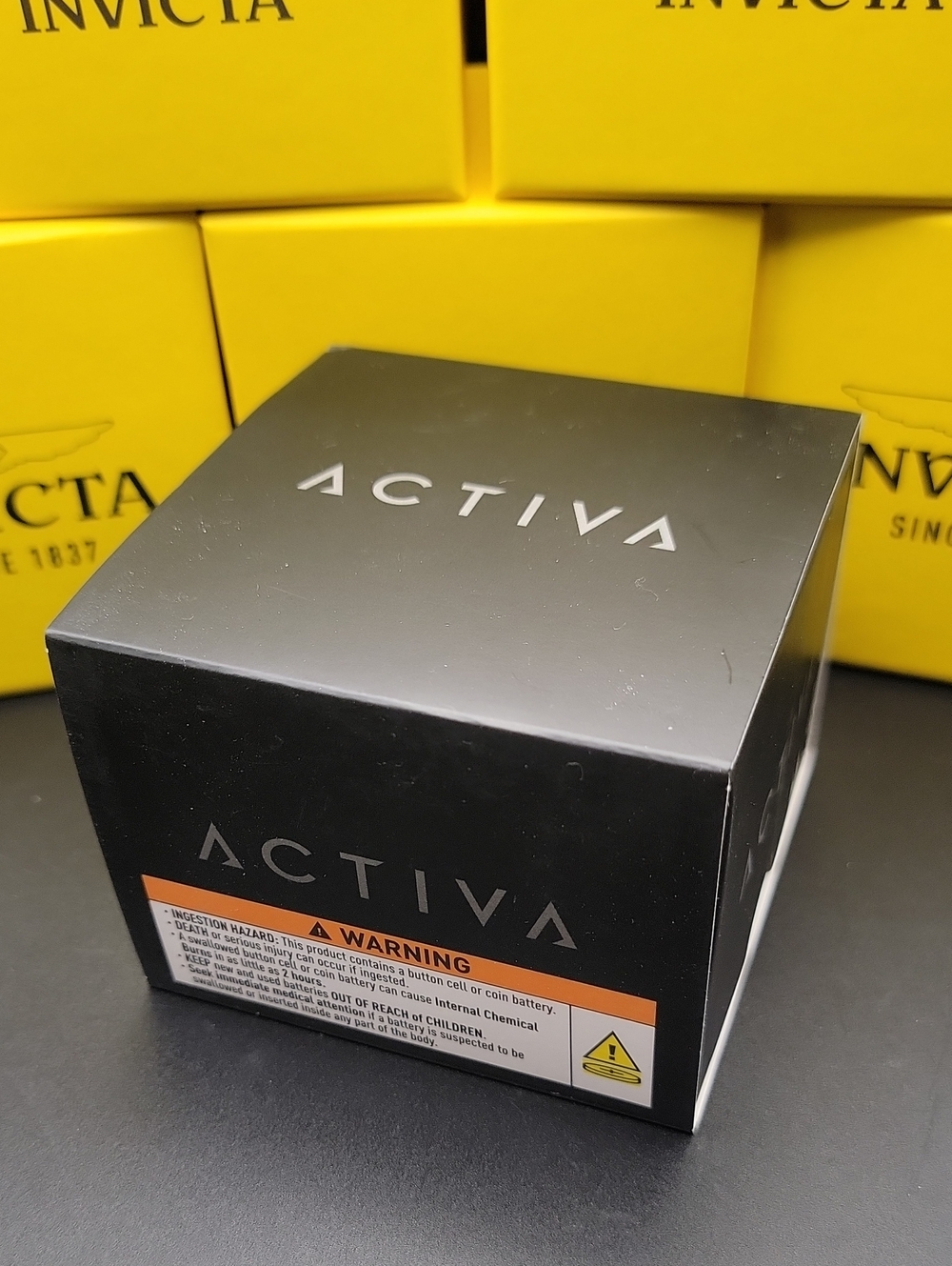 NEW⌚️Activa Venzis X Invicta Digital Men's Watch 50mm White Chrome ACW8131-001 - Picture 11 of 11